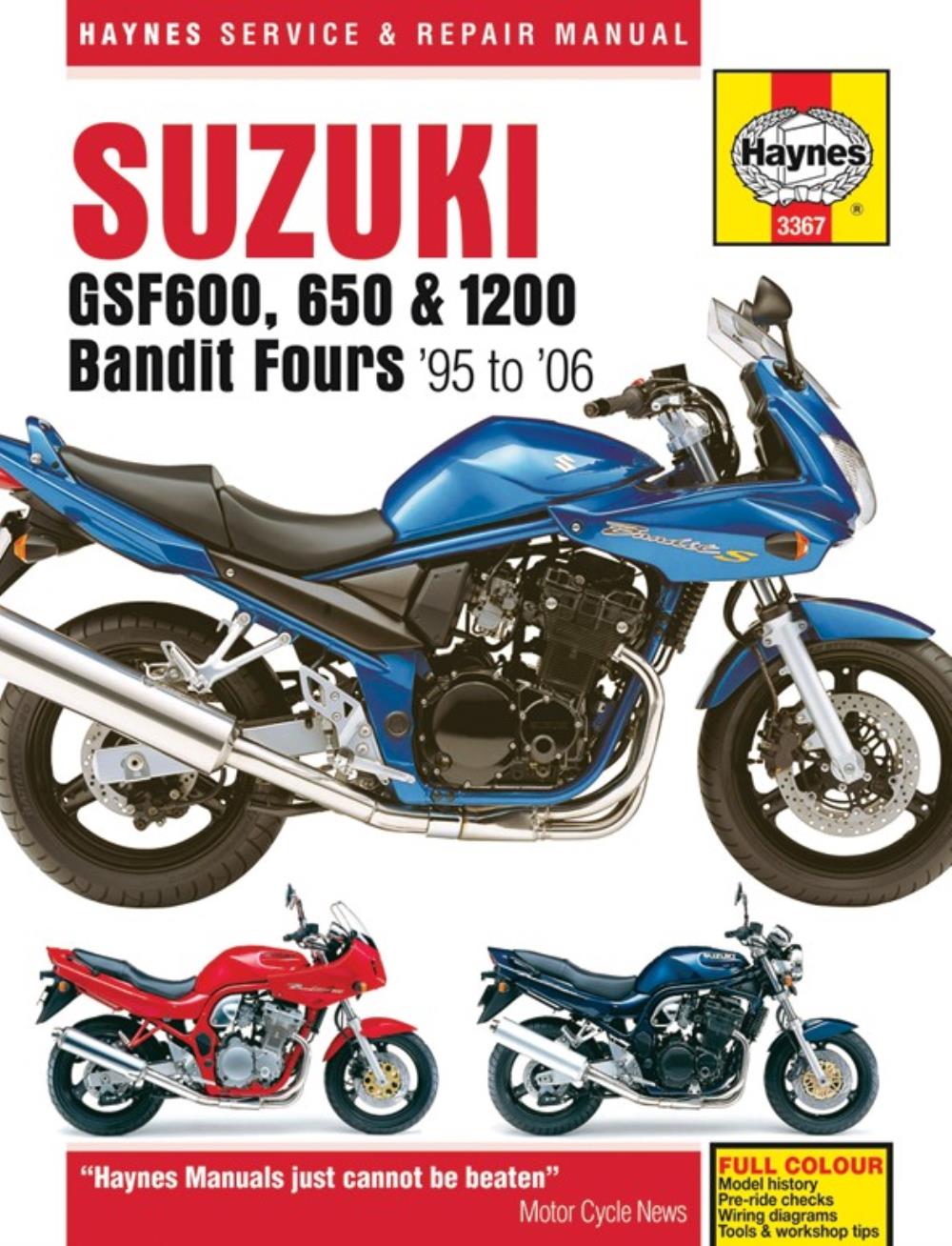 スズキ GSF1200 サービスマニュアル、パーツリスト - カタログ/マニュアル