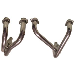 Picture of Exhaust Down Pipes Stainless Yamaha XJ600S Diversion 89-02 (Set)