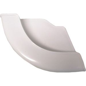 Picture of *Rear Disc Guard White Honda CR's 90-00