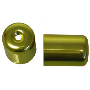 Picture of Bar End Cover Gold GSXR1100WP, WR (Pair)