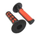Picture of Grips Large Dimple Red to fit 7/8" Handlebars (Pair)