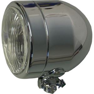 Picture of Headlight Complete Chrome Bottom Mount 4.5" (E Marked)