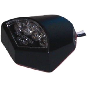 Picture of Number Plate Light LED Small Black Body Stealth Design