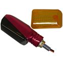 Picture of Complete Indicator Mini Red Aluminium Short With Amber & Smoked Lens