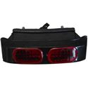 Picture of Complete Rear Stop Taill & Number Plate Light Small Twin Square 90mm