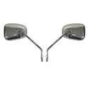 Picture of Mirrors 10mm Chrome Rectangle Left & Right (Pair)