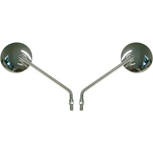 Picture of Mirrors 10mm Stainless Round Left & Right (Pair)