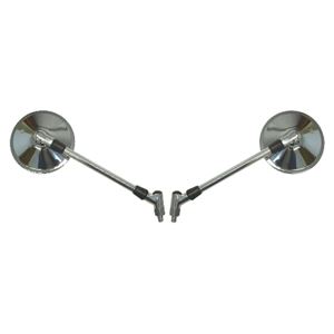 Picture of Mirrors 10mm Chrome Round with Right Yamaha Threaded Mirror (Pair)