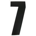 Picture of Competition Numbers Black 7" '7' Matt (Per 10)