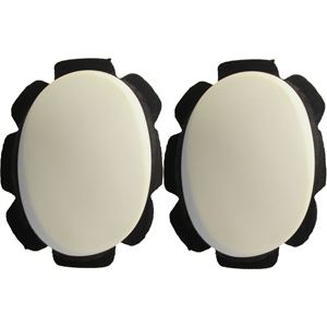 Picture of Knee Sliders White with suede & velcro backing (Pair)