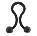 Picture of Purse Lock Black Cable Tie fits 7.30mm to 8.80mm (Per 10)