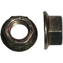 Picture of Nuts Flange 12mm Thread Uses 17mm Spanner (Pitch 1.75mm) (Per 20)