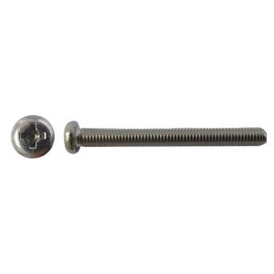 Picture of Screws Pan Head Stainless Steel 5mm x 16mm(Pitch 0.80mm) (Per 20)