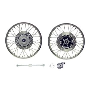 Picture of Front Wheel CG125 04-08 disc brake (Rim 1.40 x 18)