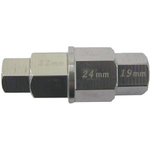 Picture of Hex Socket Tool 17mm, 19mm, 22mm & 24mm for front spindles Steel