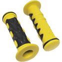 Picture of Grips Finger Control Yellow with Black inlay for 7/8" H/Bars (Pair)