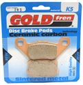 Picture of Goldfren K5-283, FA431 as fiited to Adly, CPI, PGO 250 ATV Rear Disc Pads (Pair)