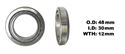 Picture of Steering Headstock Taper Bearing ID 30mm x OD 48mm x Thickness 12mm