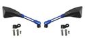Picture of Mirrors CNC Prism with Black Head & Blue Stem 8mm or 10mm (Pair)