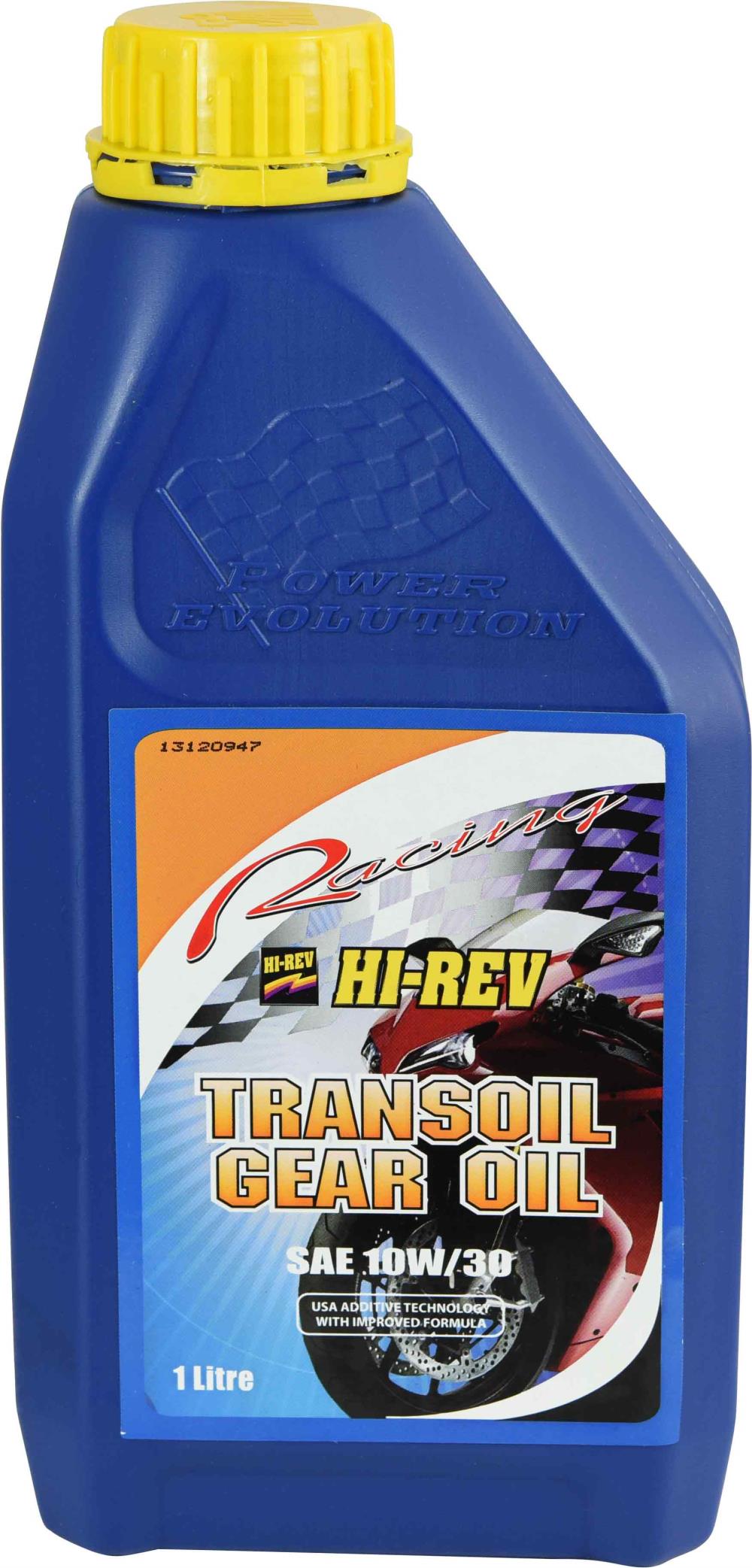 Motorcycle Solutions. HiRev Transoil 10w/30 for 2 Stroke gearbox with