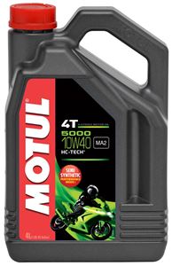 Picture of Motul Oil & Lubricant 5000 10w40 4T Semi Synthetic