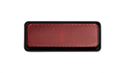 Picture of Hendler Reflector Red Rectangle Bolt-On Black Rim 85mm x 30mm