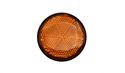 Picture of Hendler Reflector Orange Round Stick-on Black Rim OD 60mm