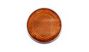 Picture of Hendler Reflector Orange Round Bolt-on Chrome Rim OD 60mm 5mm Bolt