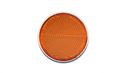 Picture of Hendler Reflector Orange Round Bolt-on Chrome Rim OD 60mm E-Marked